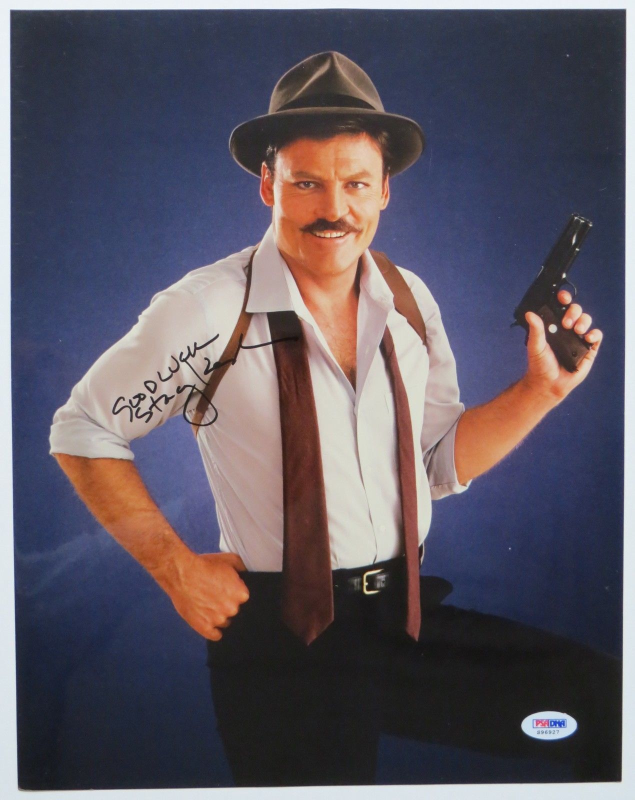 Stacy Keach Signed Mike Hammer Autographed 8x10 Photo Poster painting (PSA/DNA) #I72621