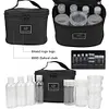 10Pcs/Set BBQ Seasoning Bottle Set with Storage Bag for Outdoor Camping Picnic