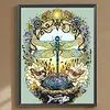 Diamond Painting -DIY Round Drill Bird and Dragonfly