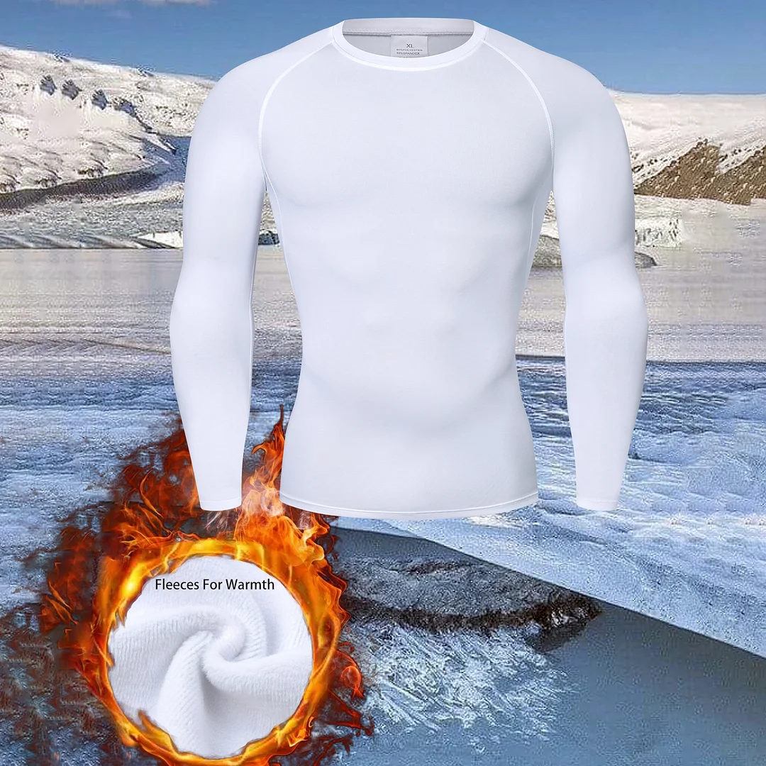 Men's Outdoor Sports Warm Quick-Drying Tops