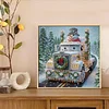 Snowman-Special Shaped Diamond Painting