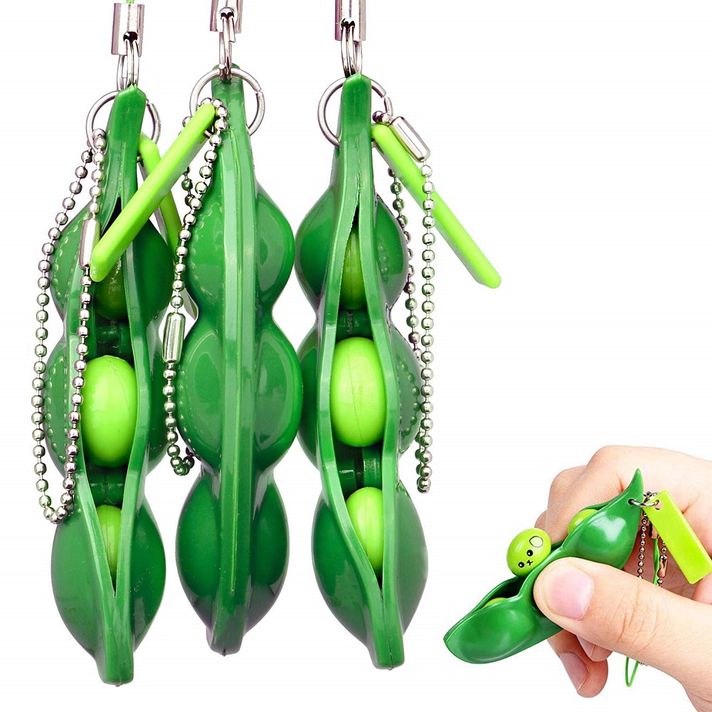 

3pcs Bean - Pop It Fidget Toy, 501 Original