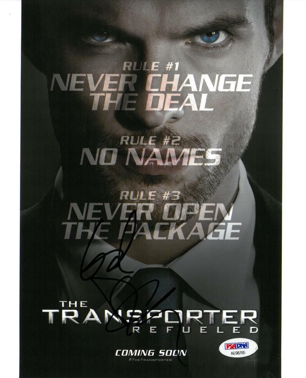 Ed Skrein Signed The Transporter Autographed 8x10 Photo Poster painting PSA/DNA #AE98765