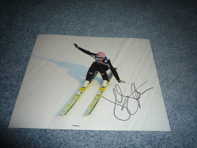 ANDREAS KOFLER signed autograph 8x10 / 20x25 cm In Person SKI JUMPER WORLDCHAMP