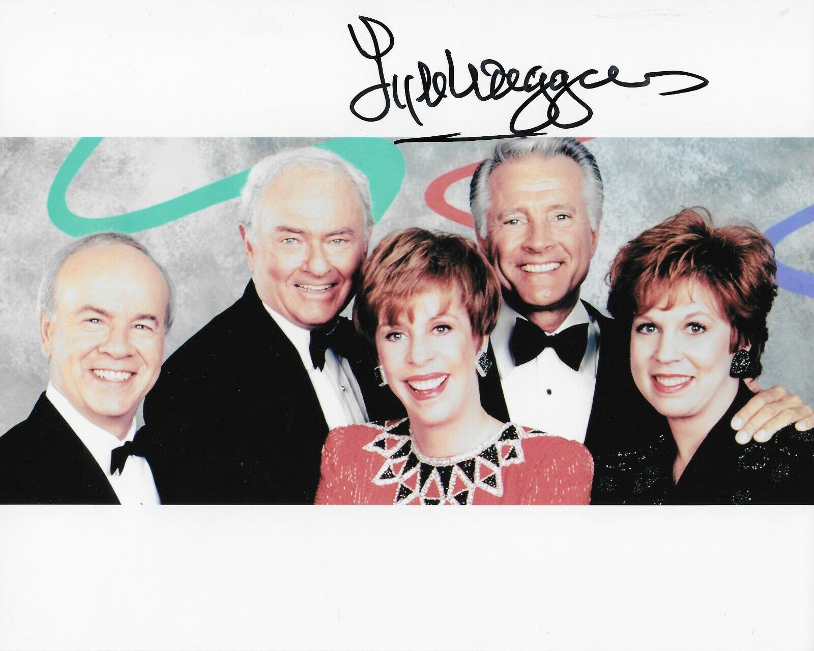 Lyle Waggoner Carol Burnett Show Original Autographed 8X10 Photo Poster painting #3