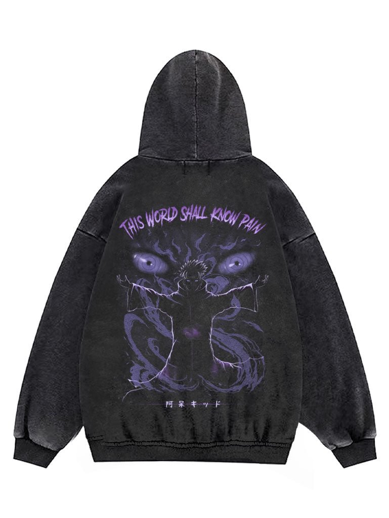 【Preorder】World Of Pain Vintage Hoodie-Ship on Jan 27th
