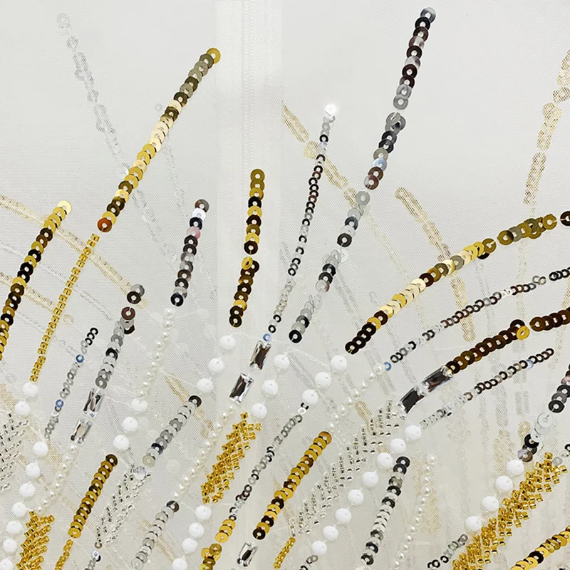 Nigikala Nigikala Spring And Summer New Star Fashion Mesh Splicing Heavy Industry Lincrium Nails Studded Trousers