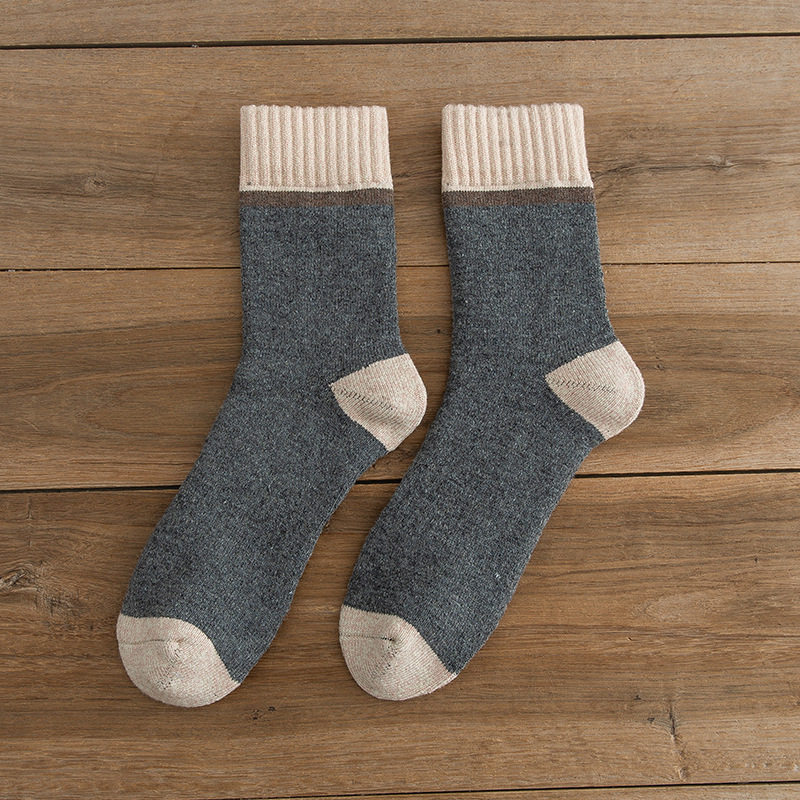 Fleece Thickened Warm Mid Tube Wool Socks