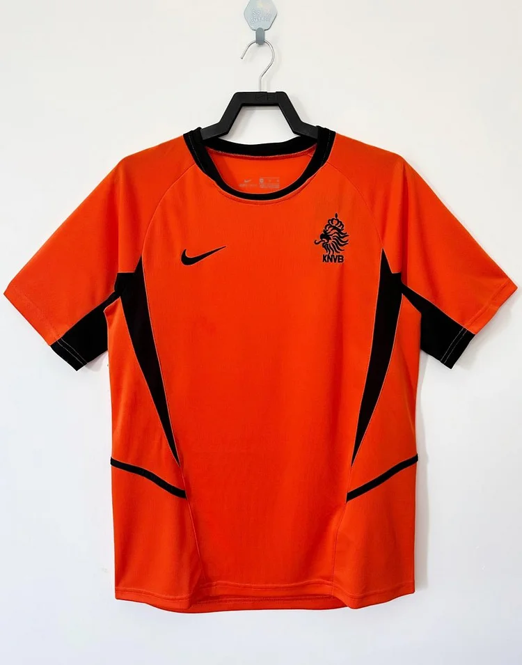 Retro 2002 Netherlands home football jersey