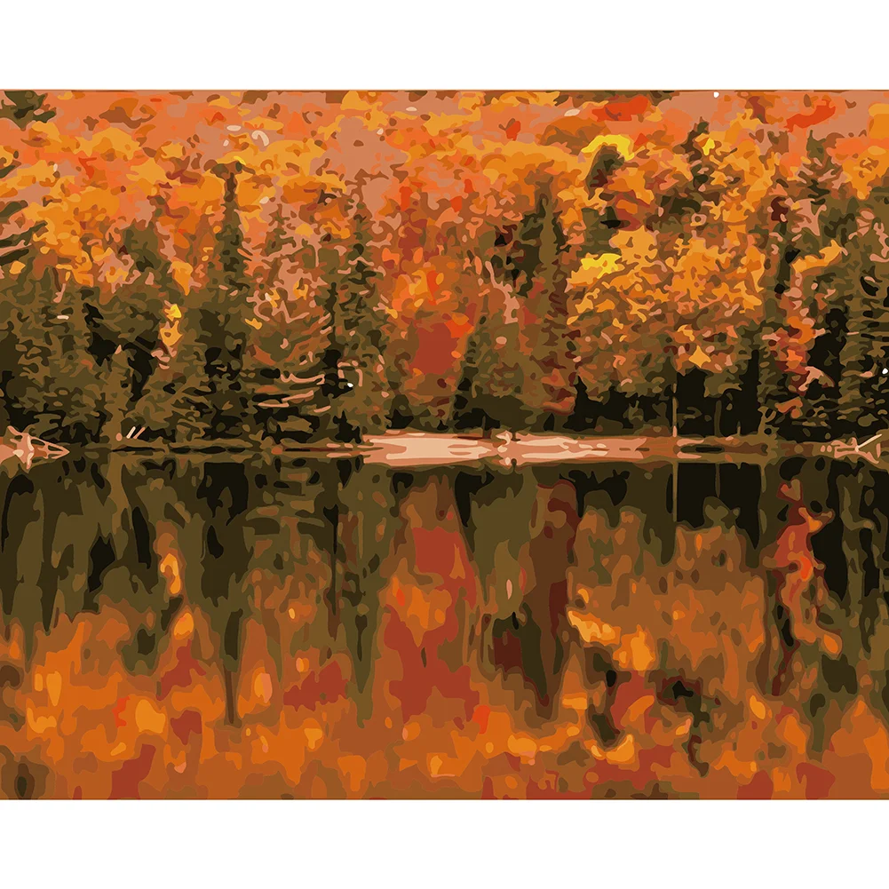Autumn Woods- Paint By Numbers