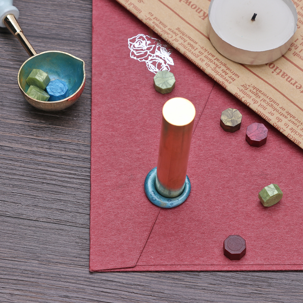 

Wedding Ring Cylindrical Vintage Wax Seal, 501 Original