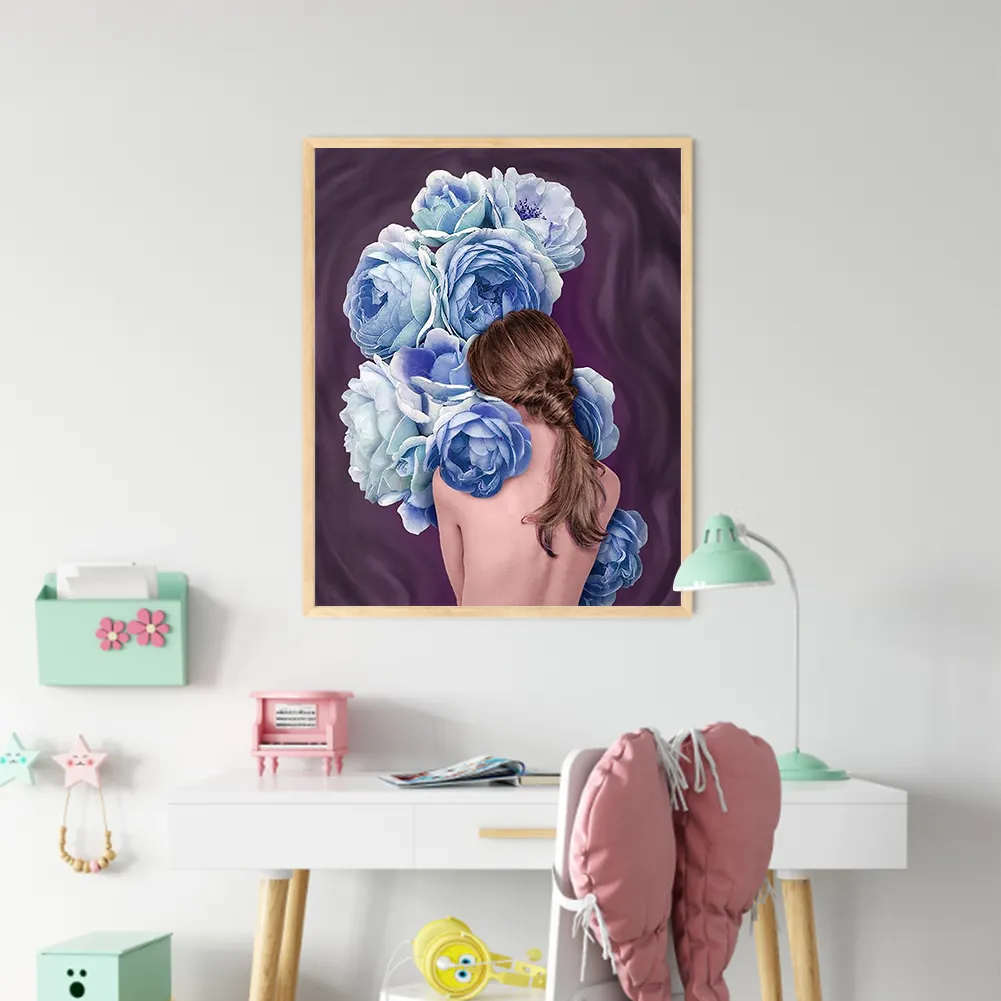DIY Paint By Number 40*50cm - Flower Personification