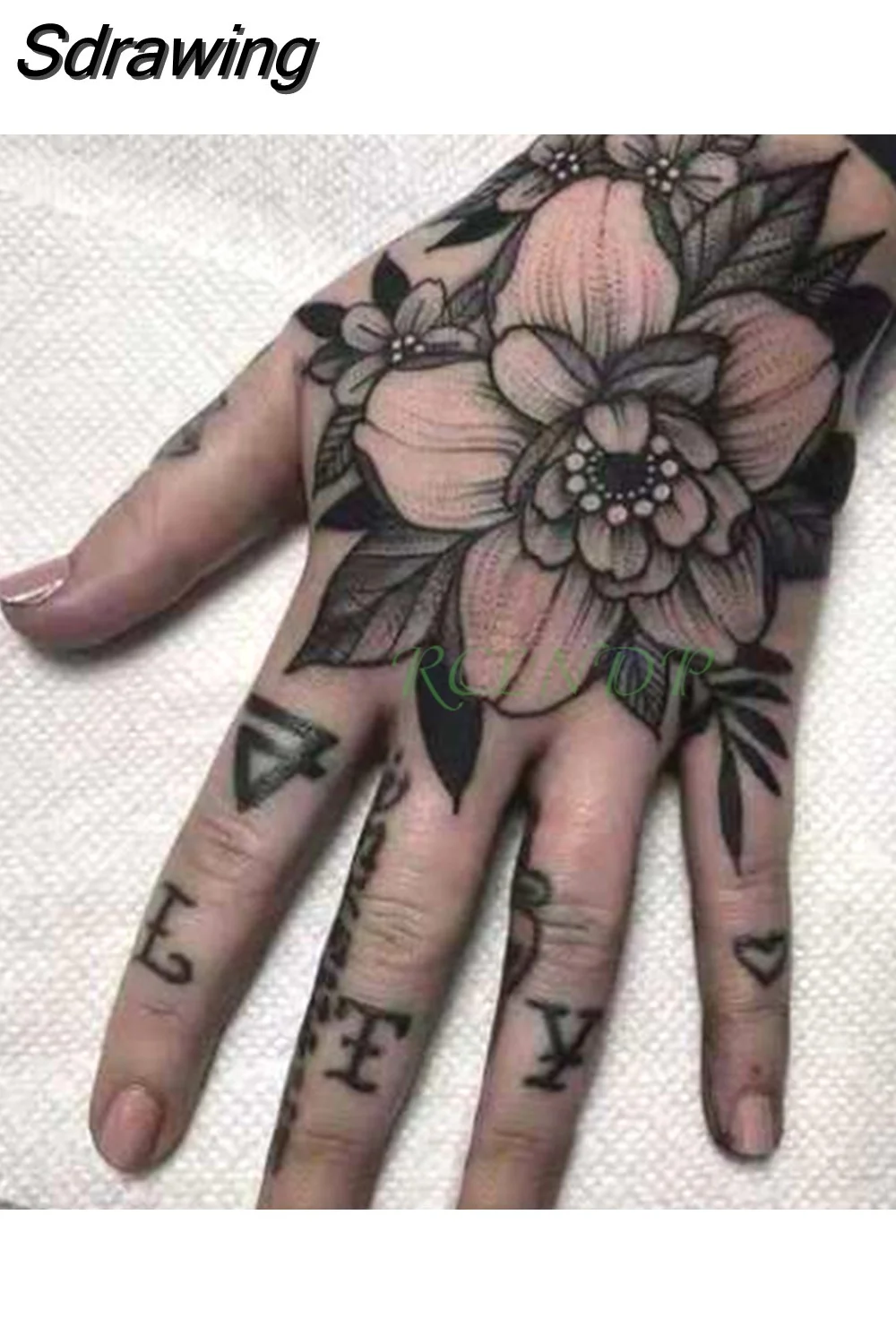 Sdrawing Temporary Tattoo Sticker butterfly insect Fake Tatto Flash Tatoo Hand Arm art Tattoos for Girl Women Men