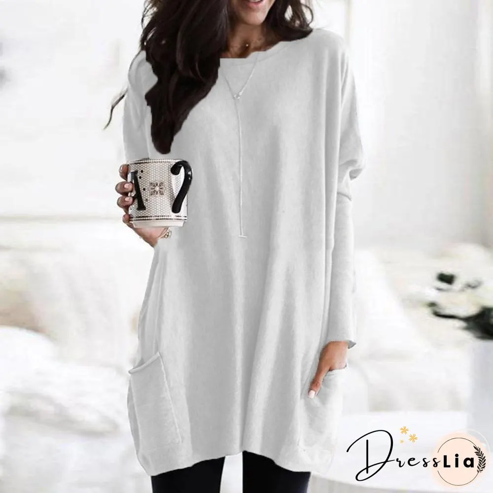 Women Dandelion Pattern Loose Top