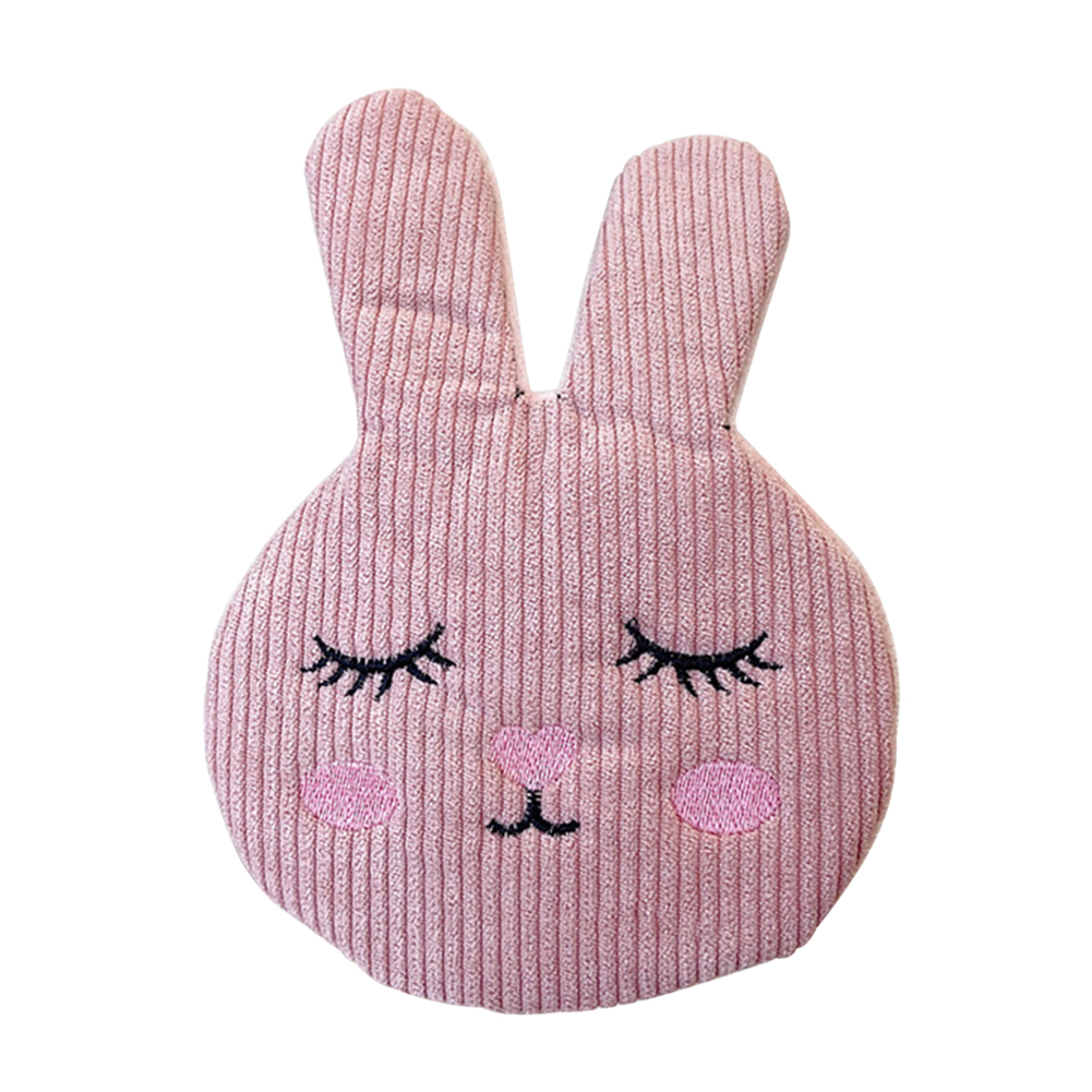 

Cute Rabbit Hair Clips Hairpin Women Corduroy Wash Face Hairgrips, Pink, 501 Original