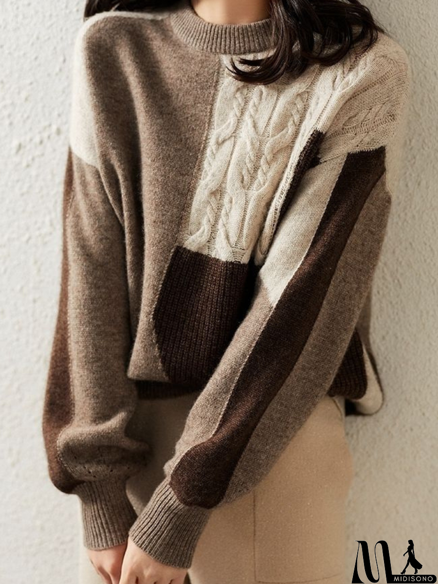 MidiSono - Simple and Stylish winter Pullover