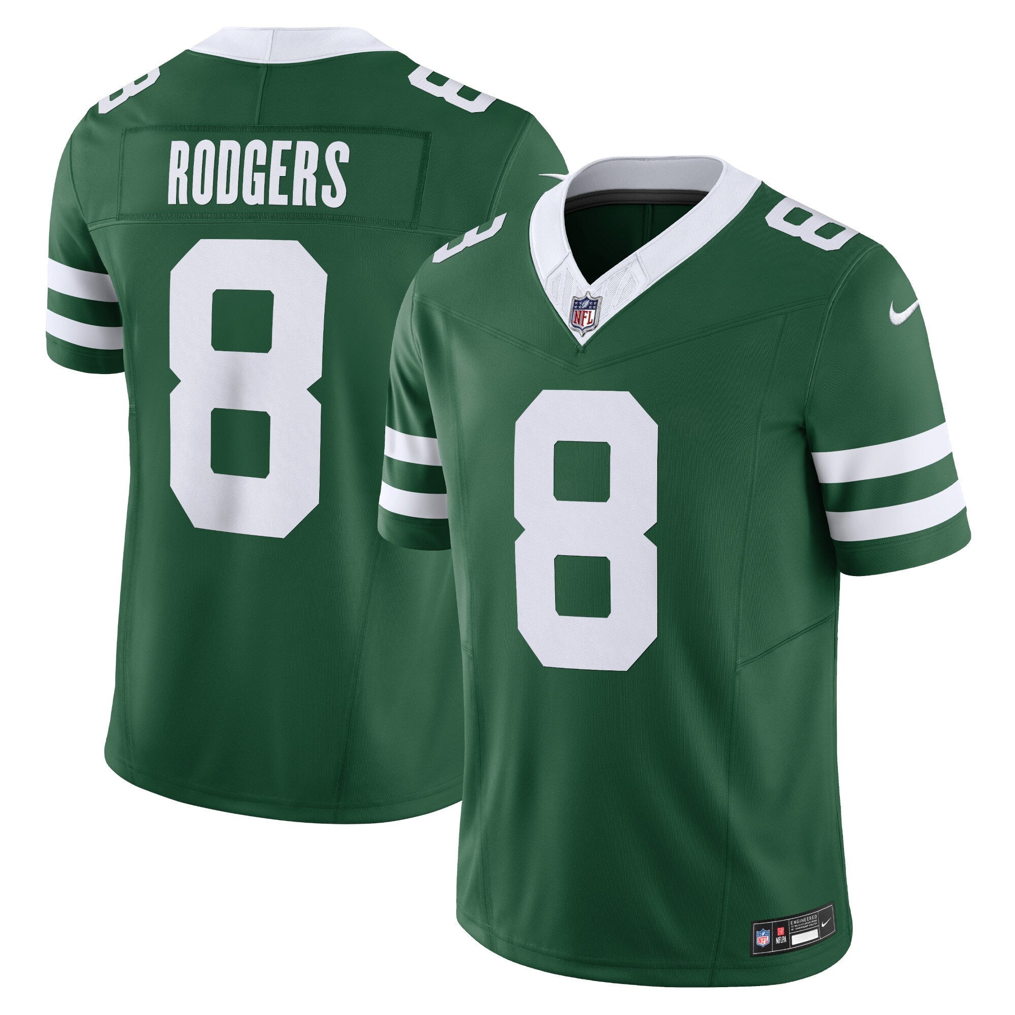 Aaron Rodgers New York Jets Nike Vapor F.U.S.E. Limited Jersey - Legacy Green mysite