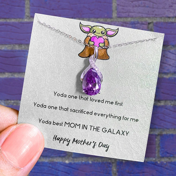 For Mom - Best Mom in the Galaxy Necklace