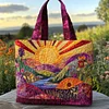 Sol Haven Quilted Tote  Bag