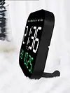 Digital Wall Clock LED Desk Alarm Clock Temperature/Date Display for Home Office