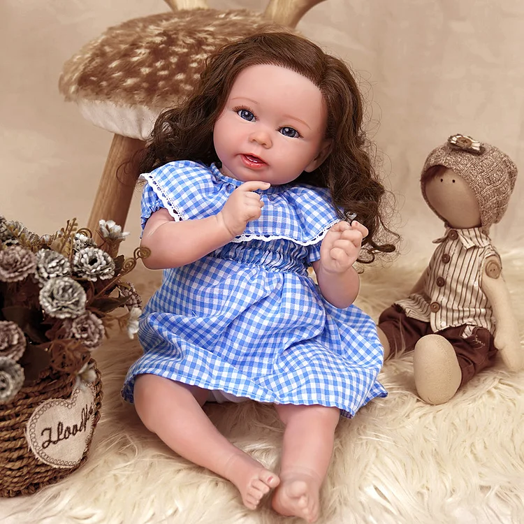 Babeside Stella 20'' Reborn Baby Doll Blue: Love at First Sight that Look Real