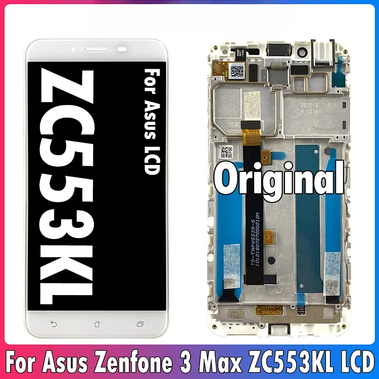 Original 5.5" For Asus Zenfone 3 Max ZC553KL LCD Display Touch Screen Digitizer For Asus ZC553 X00DD LCD Assembly Replacement