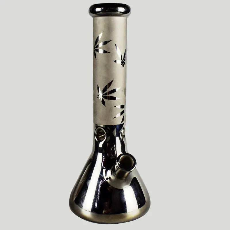 New Golden Yellow Beaker 18mm Joint  Bong Oil Dab Rig Glass Bong