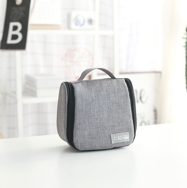 Men's Small Toiletry Bag Organizer (Gray)