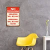 No Trespassing - Metal Tin Signs(8*12Inch/12*16Inch)