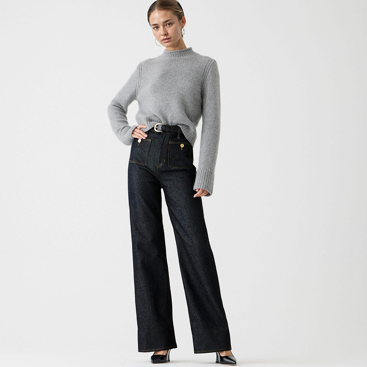 💝Tummy Control Sailor Wide Leg Trouser(Buy 2 Free Shipping)✨