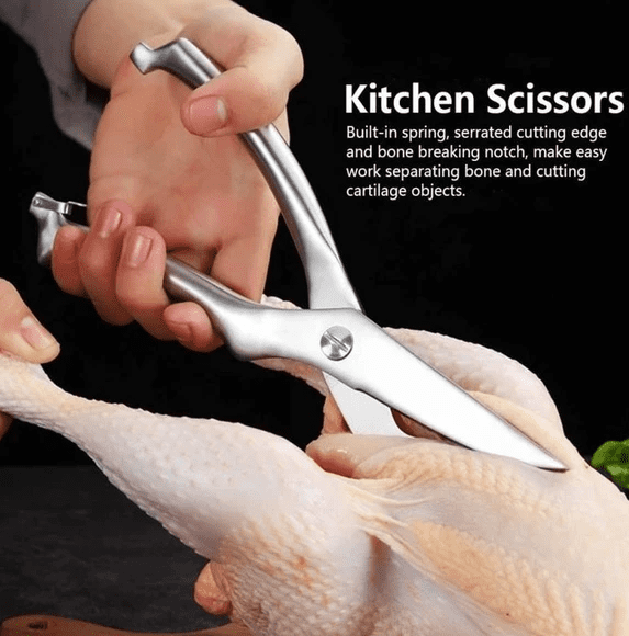(HOT SALE NOW-49% OFF) All in 1 Stainless Kitchen Scissors