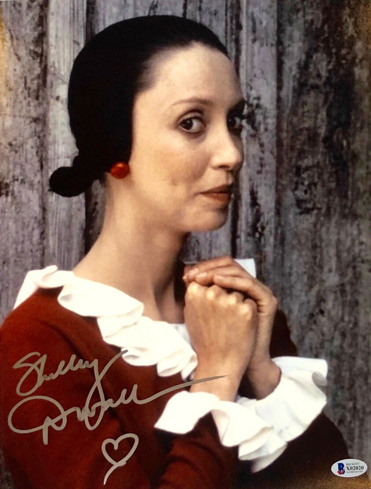 SHELLEY DUVALL Autograph SIGNED 11x14 OLIVE OYE Photo Poster painting POPEYE BECKETT CERTIFIED