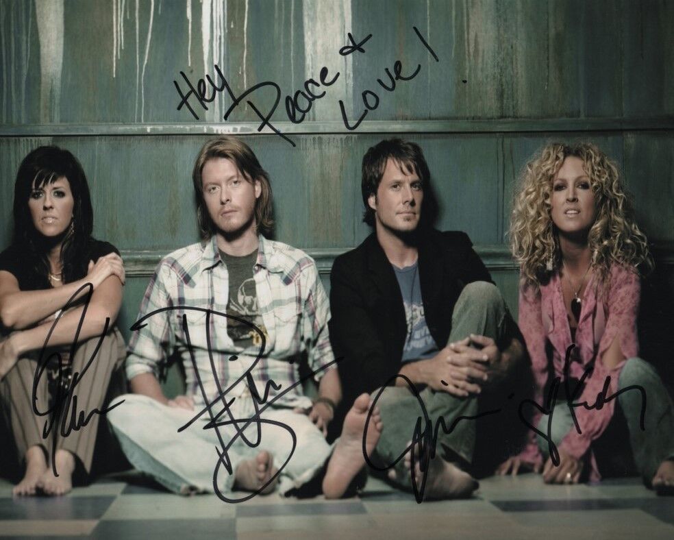 LITTLE BIG TOWN signed autographed Photo Poster painting