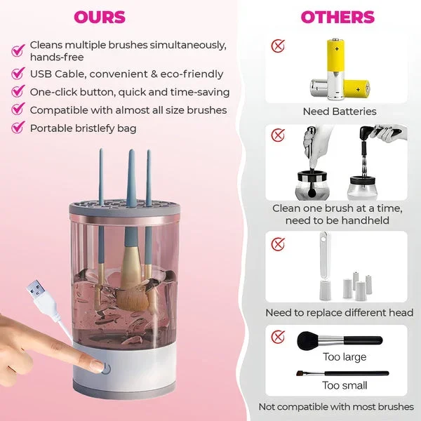 🔥49% off🔥Electric Makeup Brush Cleaner