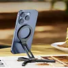 Magnetic Portable Desktop Phone Mount Aluminum Alloy Phone Tripod for Magsafe