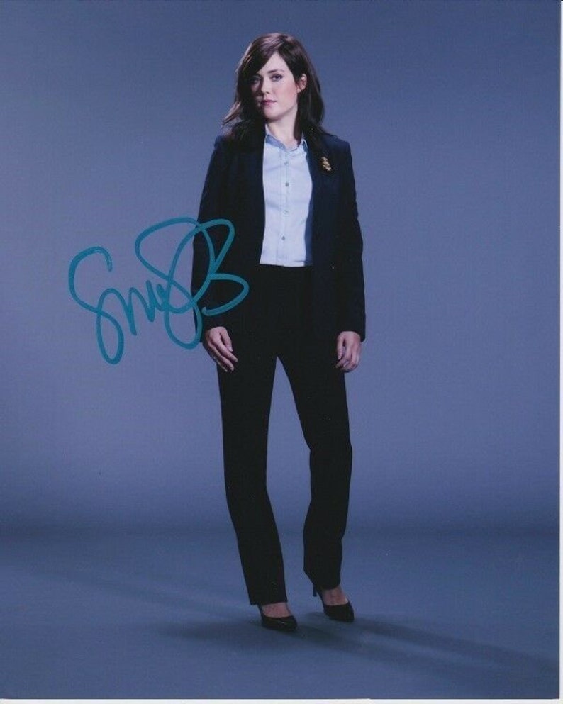 Megan boone signed autographed the blacklist elizabeth keen Photo Poster painting