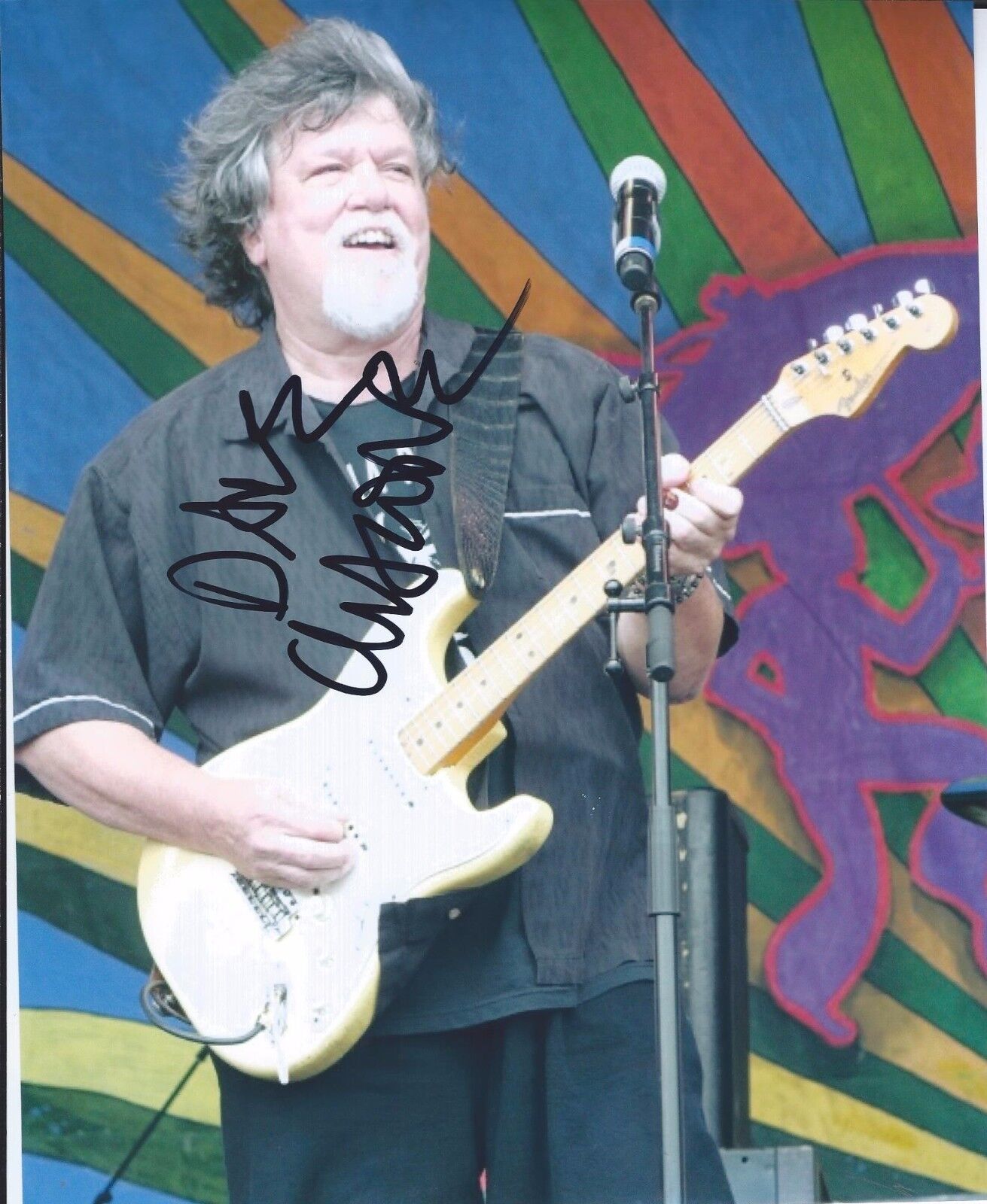 Dave Malone Signed Autographed 8x10 Photo Poster painting The Radiators New Orleans E