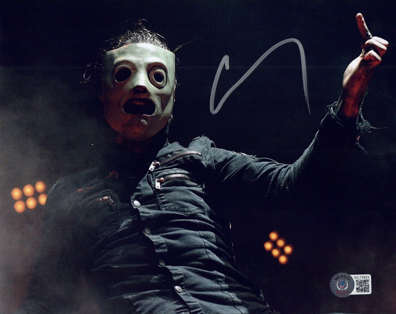 Corey Taylor Signed Autographed 8x10 Photo Poster painting Slipknot Beckett BAS COA