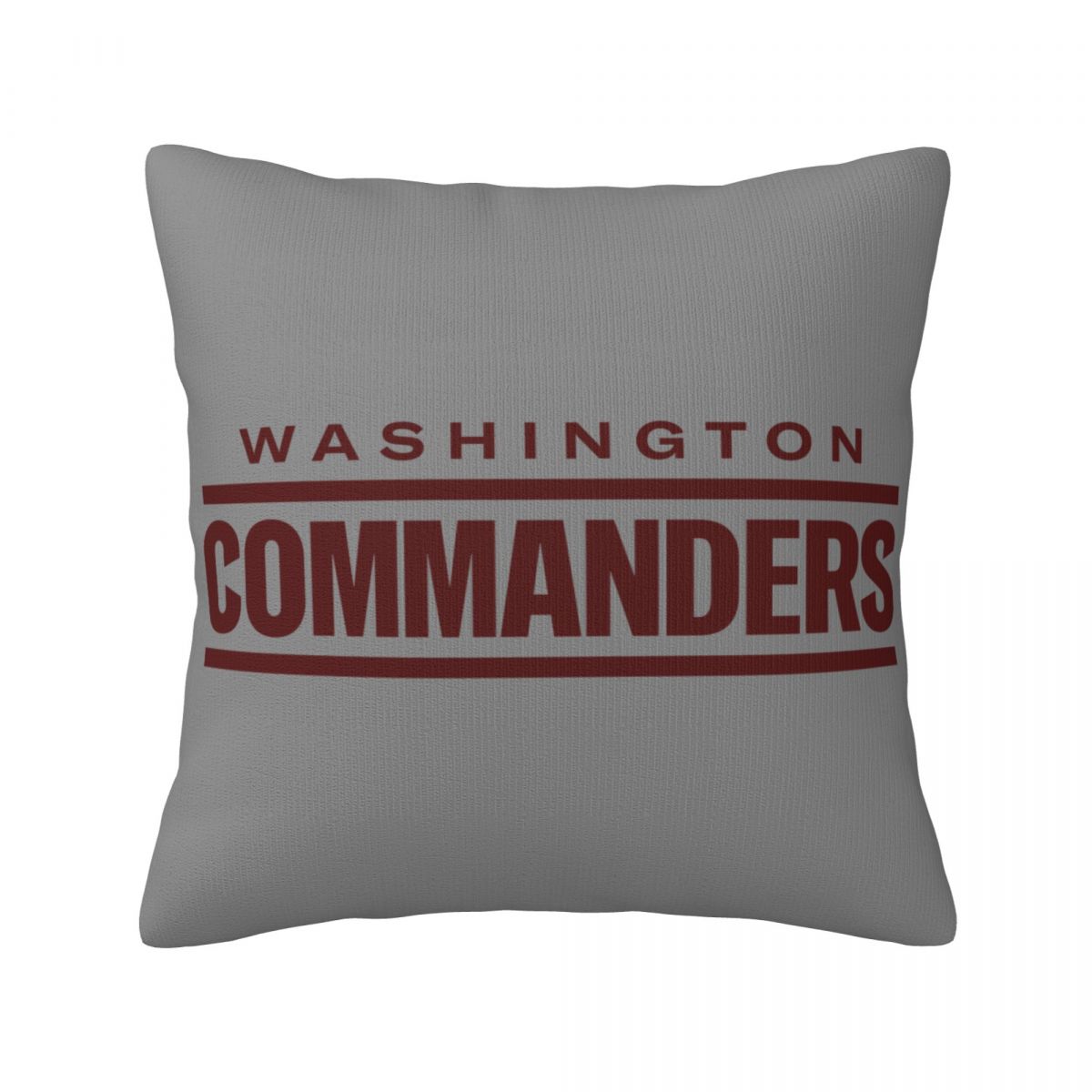 Washington Commanders Wordmark Pillow Covers 18x18 Inch