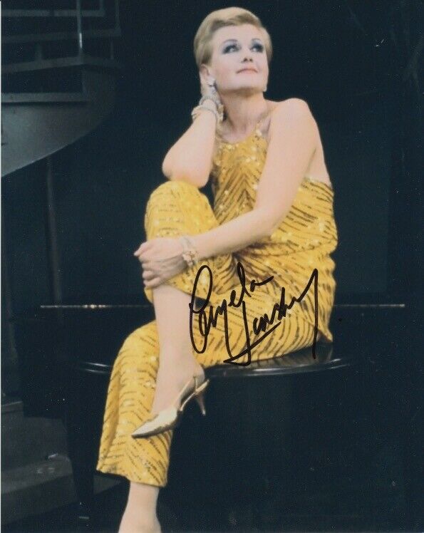 Angela Lansbury signed 8X10 Photo Poster painting