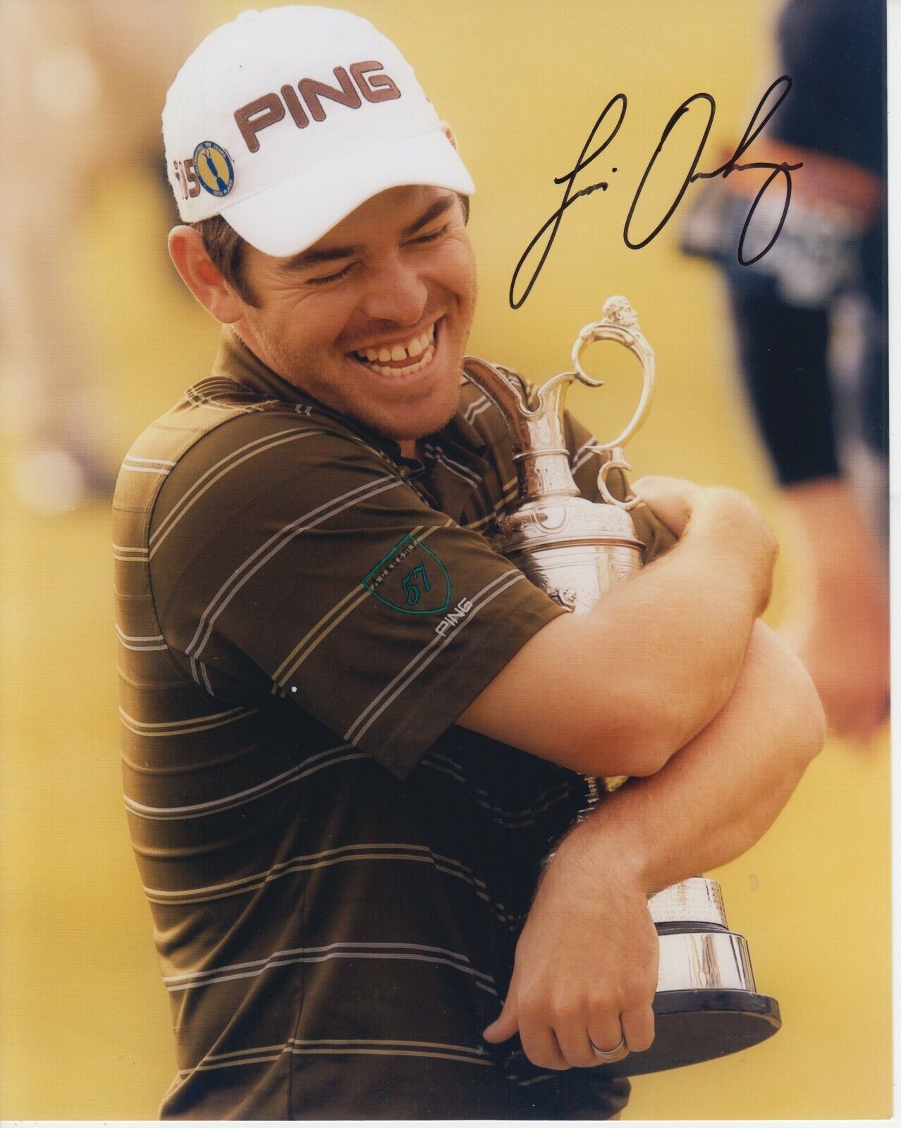 Louis Oosthuizen 2010 British Open 8x10 Signed w/ COA Golf #1