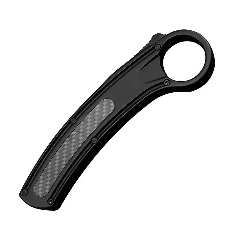 Spot Cross-Border Direct Supply Zinc Alloy Outdoor Camping Otf Tactical Machete Handle Edc Folding Knife Accessories Portable Tools