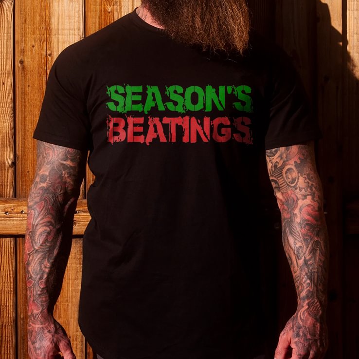 Livereid Season's Beatings Printed Men's T-shirt - Livereid