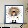 Quirky Girl-14CT Counted Cross Stitch 40*40cm/15.75*15.75in