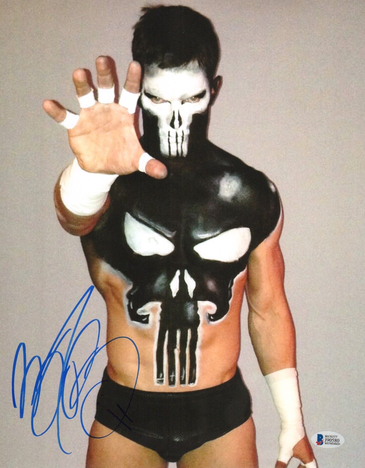 Finn Balor Signed 11x14 Photo Poster painting BAS COA WWE New Japan NJPW Prince Devitt Punisher