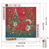 Diamond Painting - Full Round Drill - Christmas Poinsettia(Canvas|30*30cm)