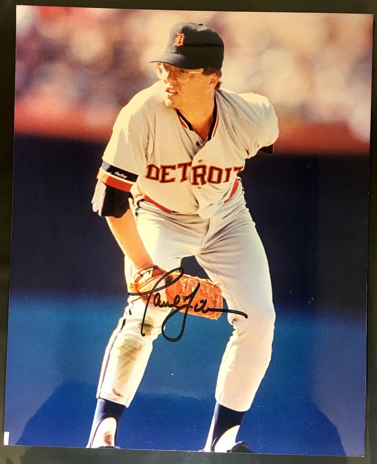 Paul Gibson Signed 8x10 Photo Poster painting Detroit Tigers New York Yankees Mets Autograph