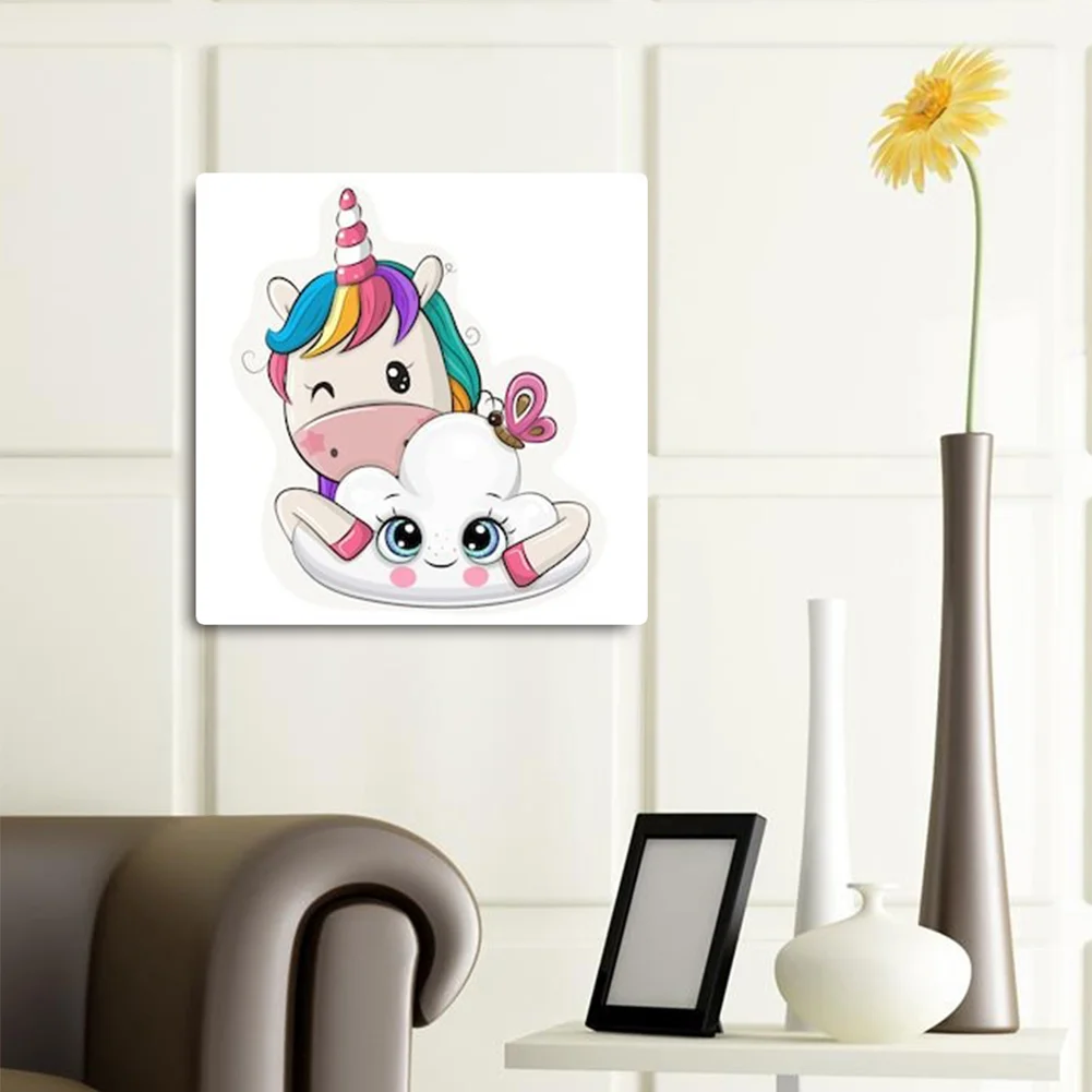 Cartoon Unicorn 5D DIY Full Round Drill Diamond Painting Mosaic Gift (G646)
