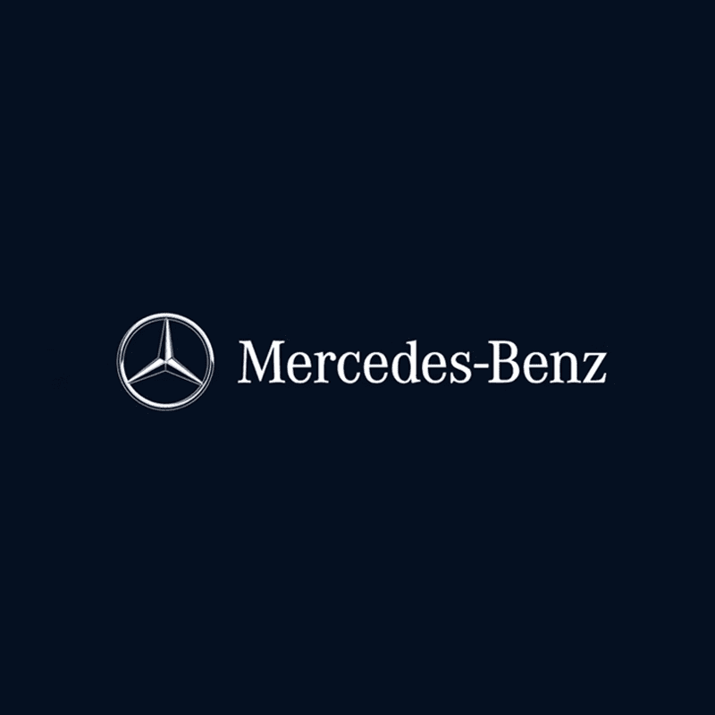 Mercedes-Benz-Compatible Rearview Mirror Projector Light Blanket