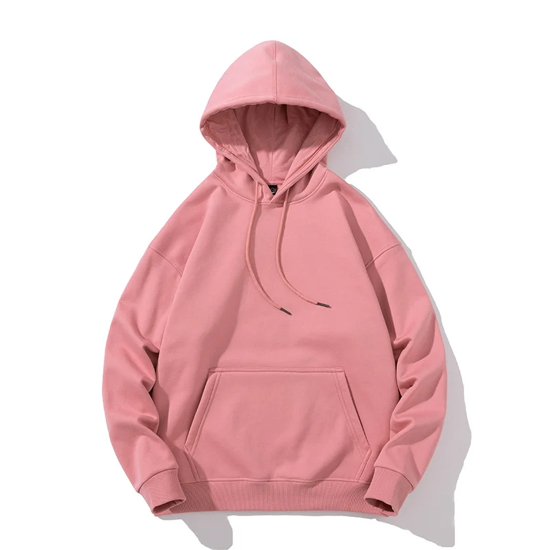 Solid Color Classic Basic Hoodie Unsiex
